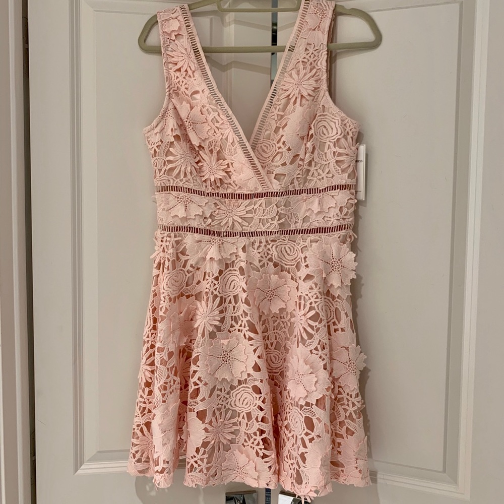Aura Dress from Red Dress Boutique NWT - blush